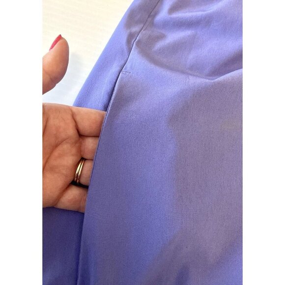 ATHLETA Arrival Dress Size 1X Dark Adonis Blue Lightweight Maxi Long Lagenlook - Picture 15 of 15